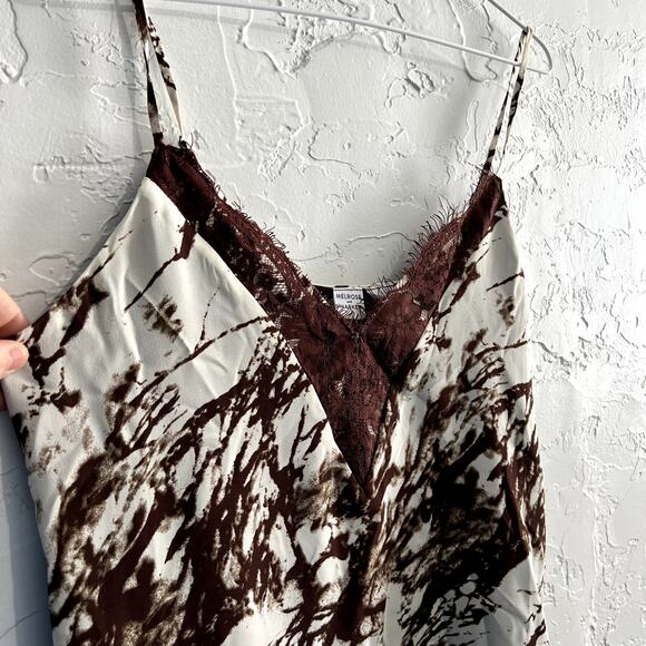 Melrose and Market lace v neck tank top cami womens small y2k fairy grunge boho - Picture 2 of 8